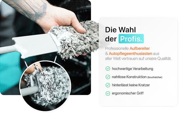 chemicalworkz Flat Wheel Brush Cover Small Mikrofaser Wechselbezug